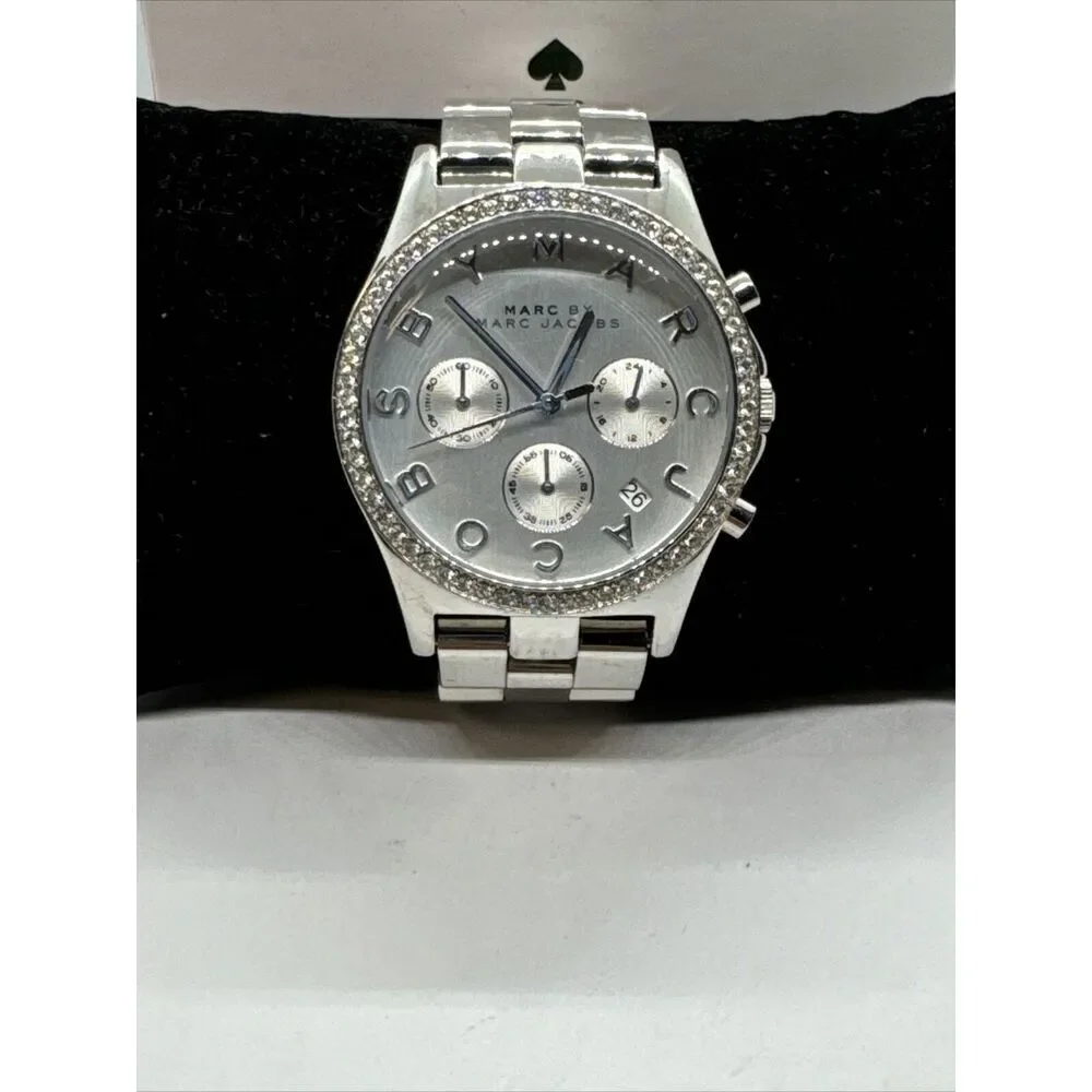 Marc by Marc Jacobs Henry MBM3104 Women's Analog Silver Dial Quartz Watch JNA174